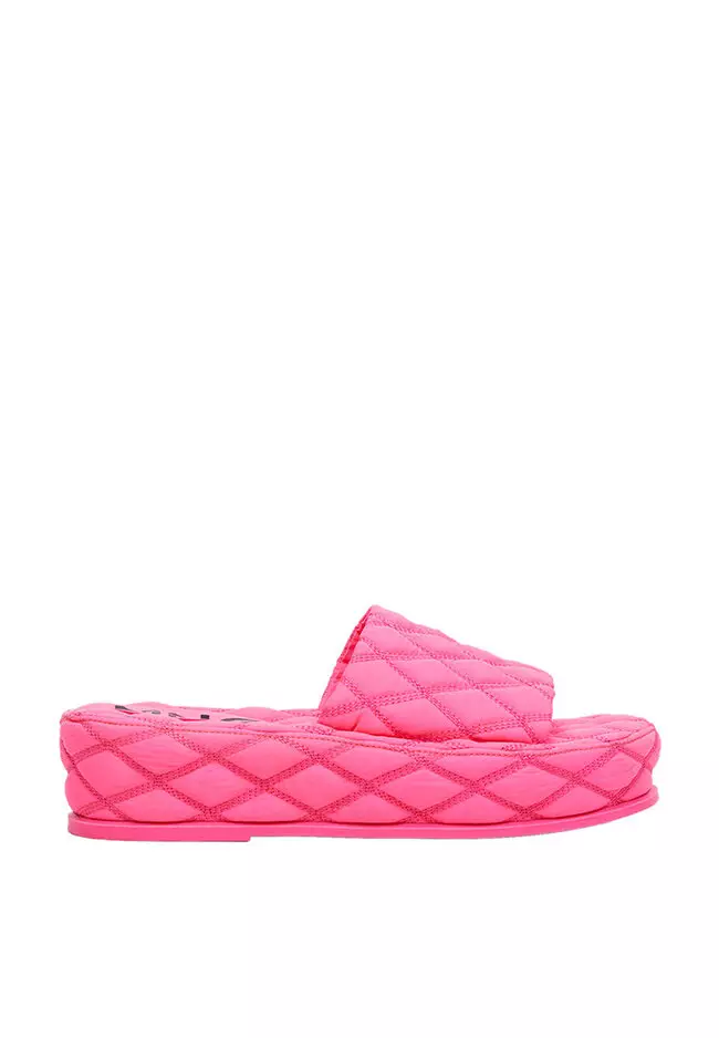 Mango quilted sandals cheap