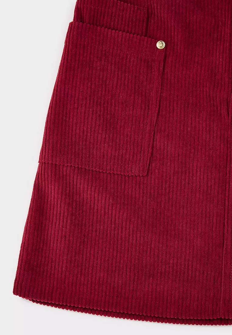 Phoebe Cord Mini Skirt