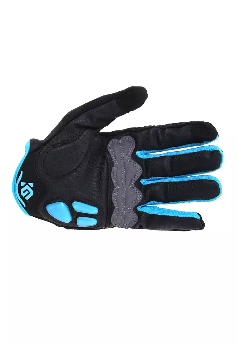 Decs Sarung Tangan Sepeda Unisex Silicone Gel Pad Soft and Comfortable Material Anti Slip ORIGINAL - Blue