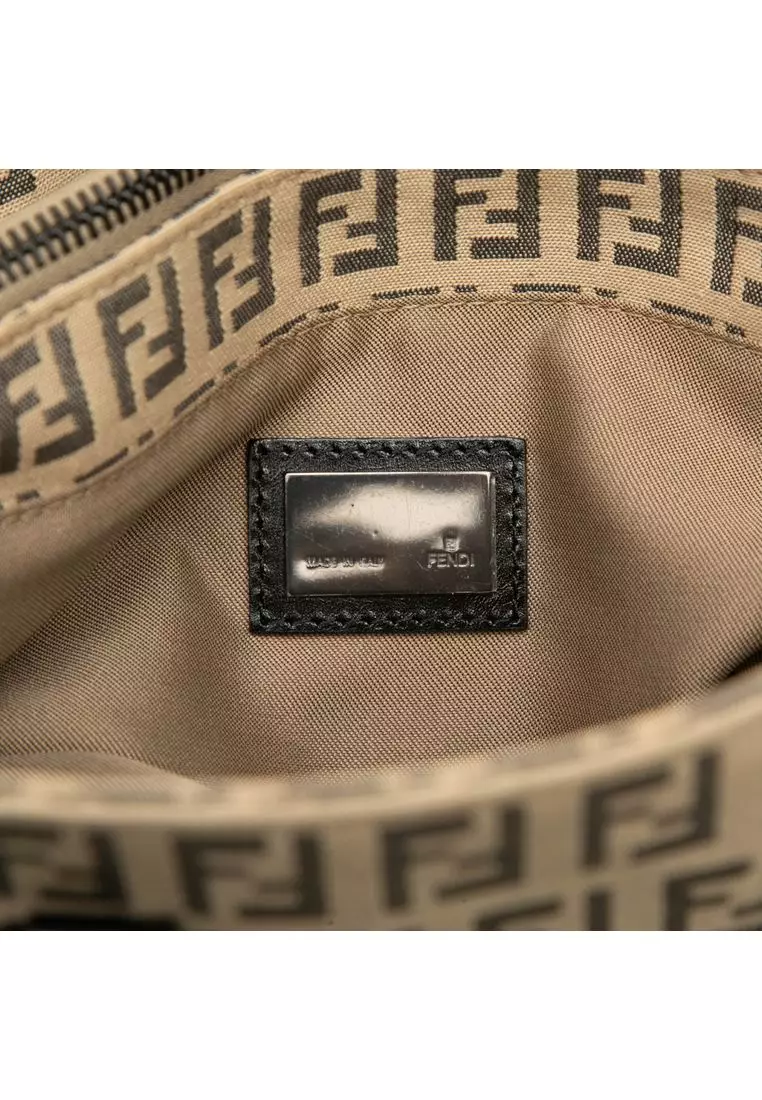 Pre-Loved Fendi Zucchino Canvas Tote