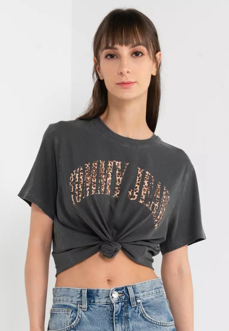 Classic Leo Short Sleeve T Shirt Tommy Jeans