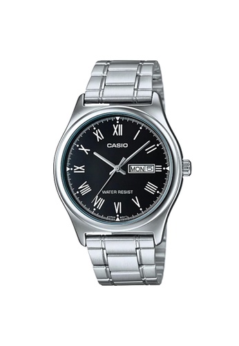 CASIO silver Casio Classic Analog Watch (MTP-V006D-1B) 8BEC6AC528C965GS_1