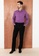 ORLANDO purple Thomas London Men Long Sleeve Slim Fit Business Shirt -TL50001D221 FACC9AACE98639GS_4
