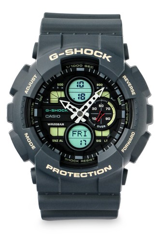 Jual G Shock G Shock Men Ga 140 2adr Blue Original Zalora Indonesia