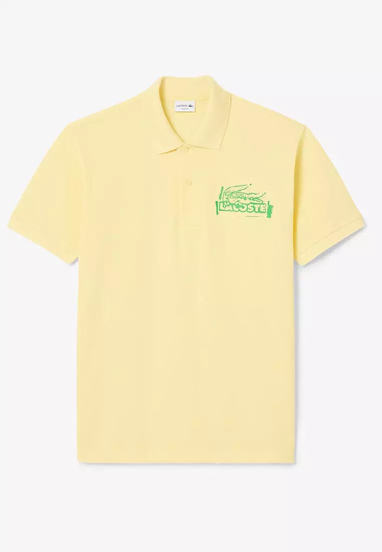 Classic Fit Printed L.12.12 Polo Shirt