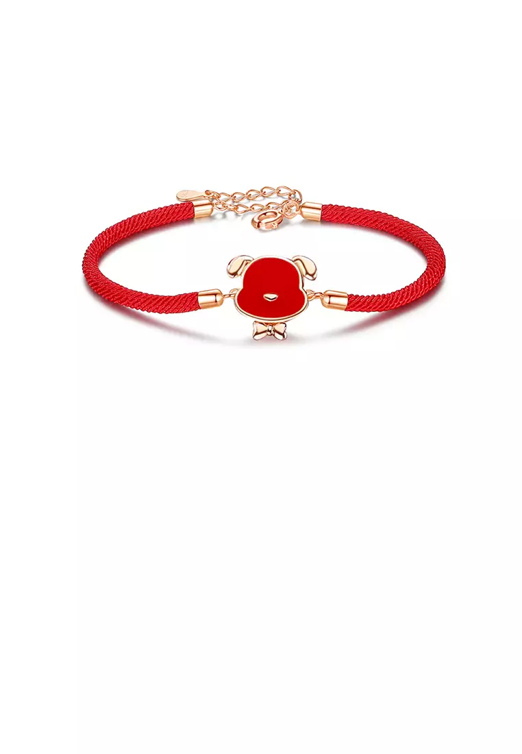 Buy Glamorousky 925 Sterling Silver Plated Rose Gold Simple and