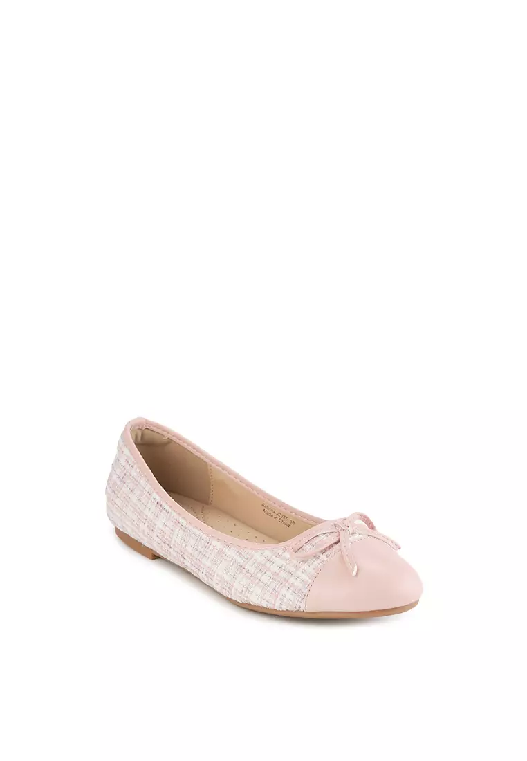 SABRINA J2385-8 FLAT SHOES PINK