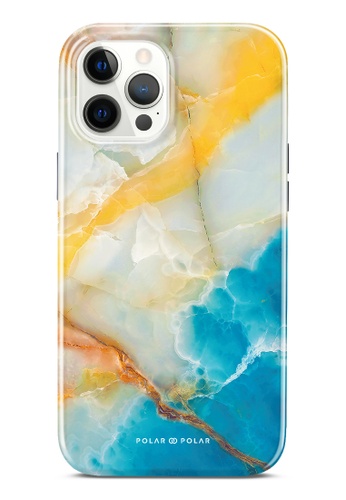 Polar Polar orange Aqua Sunlight iPhone 12 Pro Max Dual-Layer Protective Phone Case (Glossy) 87F16AC0DAD606GS_1