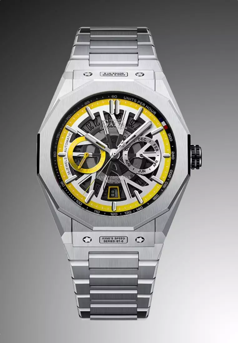 Automatic Unisex Stainless Steel Watch, Stainless Steel Bracelet