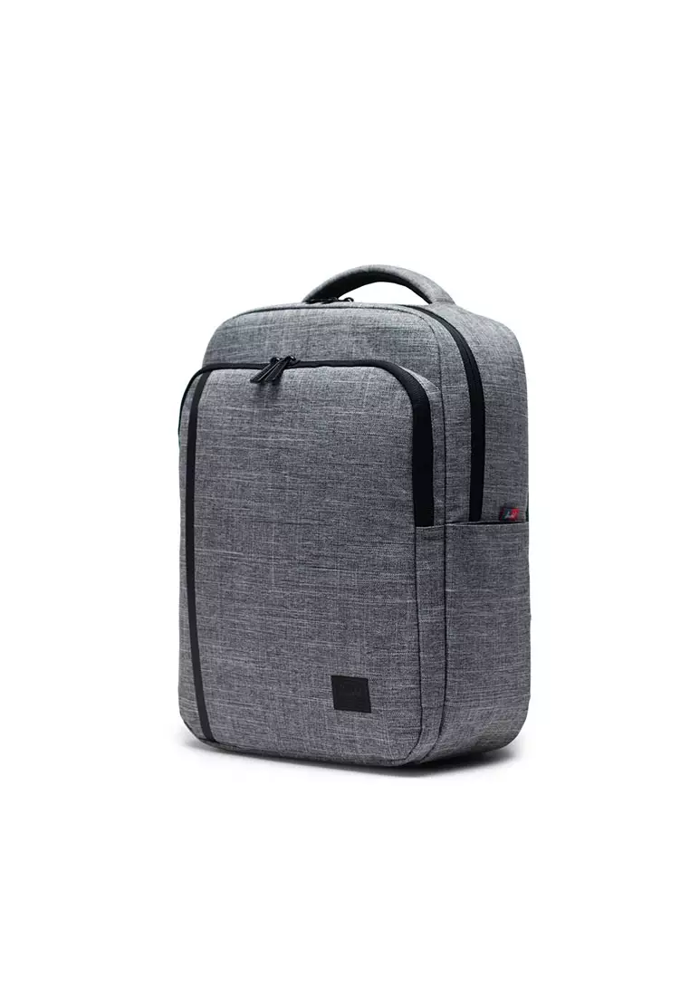Jual Herschel Herschel Tech Daypack Mid Backpack Raven Crosshatch