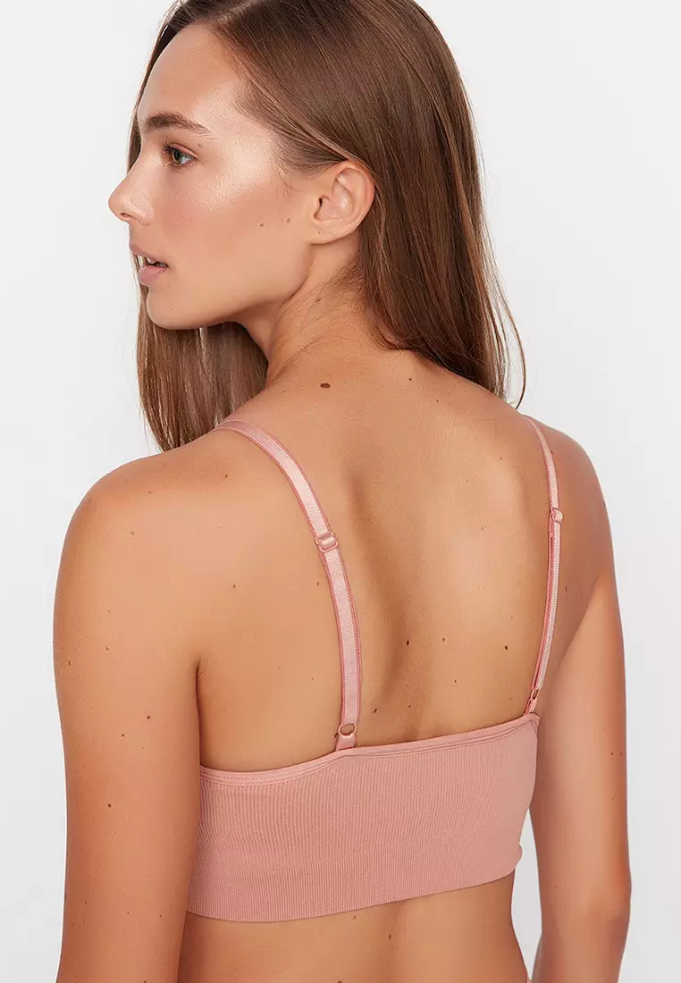 Seamless Rib Slounge Bralette