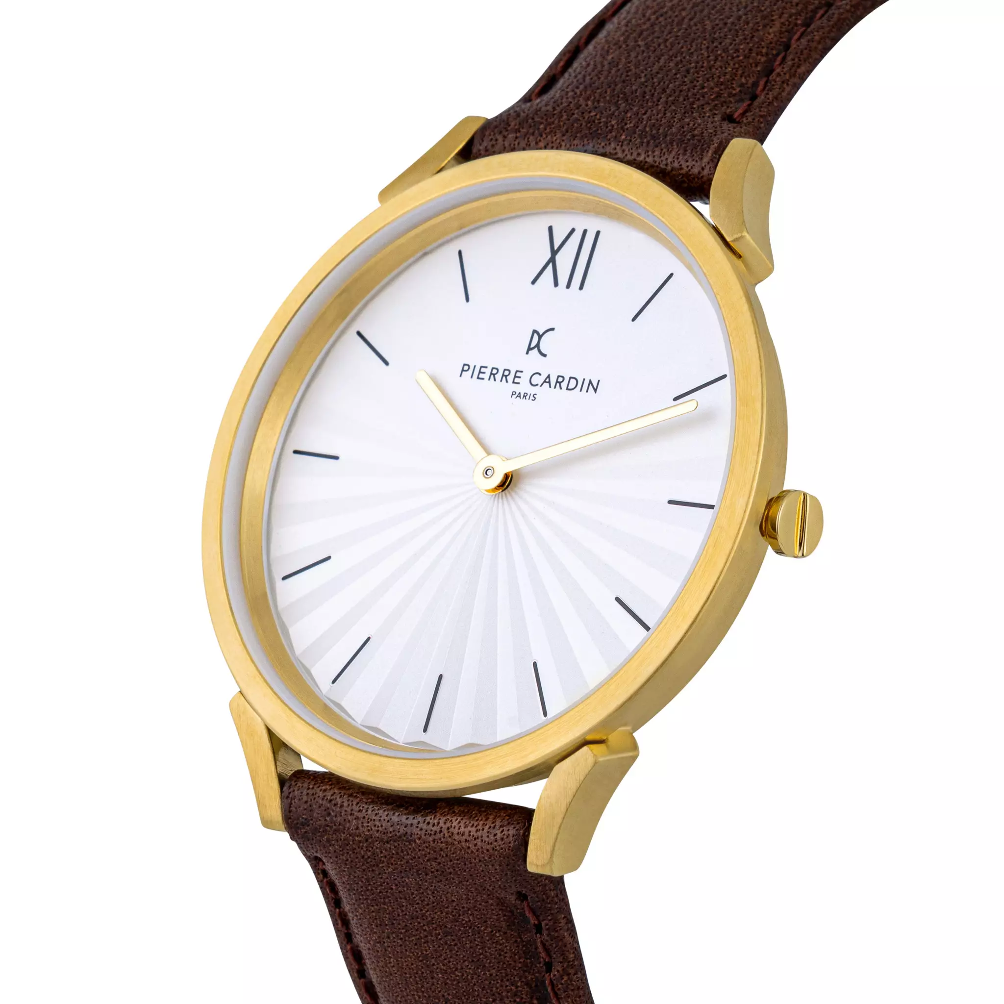 Pierre Cardin Pigalle Plisee Gold White