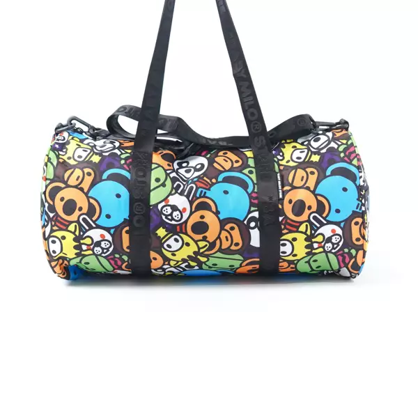 Tas BAPE X BABY MILO MULTICOLOR DUFFLE BAG 100% ORIGINAL
