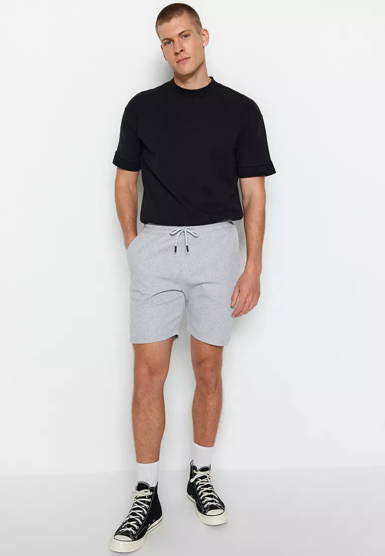 2 Packs Regular Fit Textured Shorts