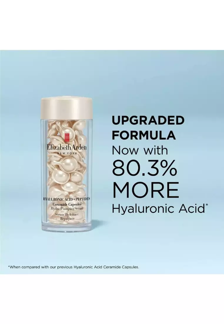 Elizabeth Arden Hyaluronic Acid Ceramide Capsules Hydra-Plumping Serum 60pcs