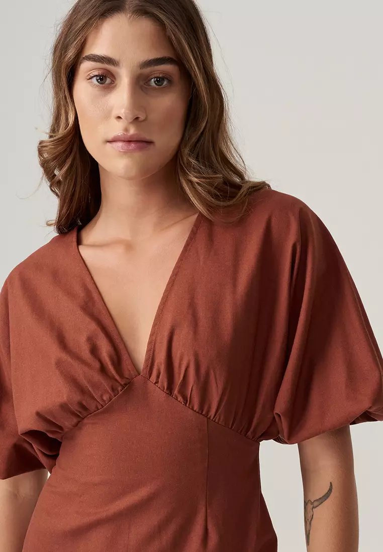 Palm Midi Dress