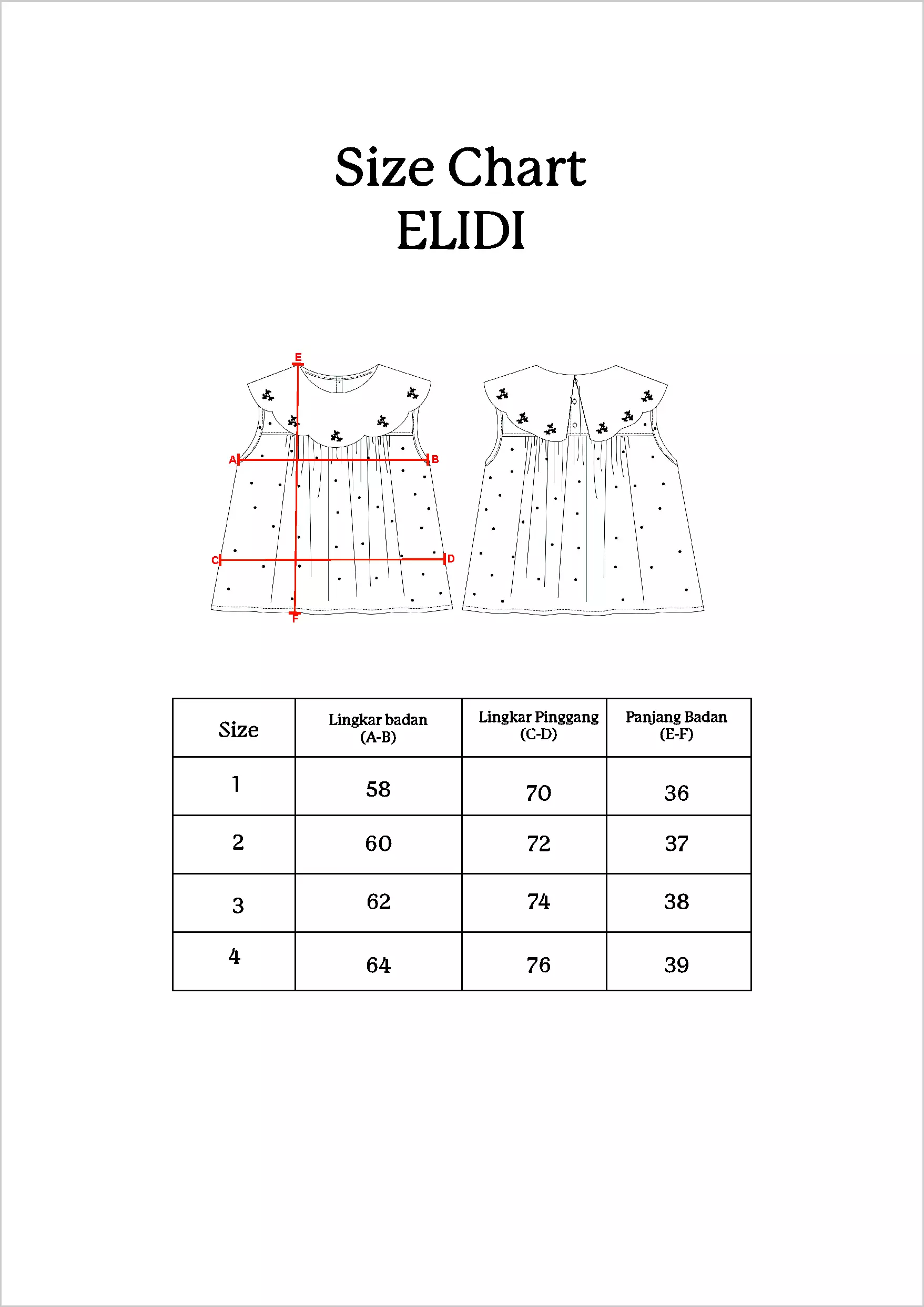 Qna Girl Elidi Blouse Pendek Anak Hijau Motif Polkadot