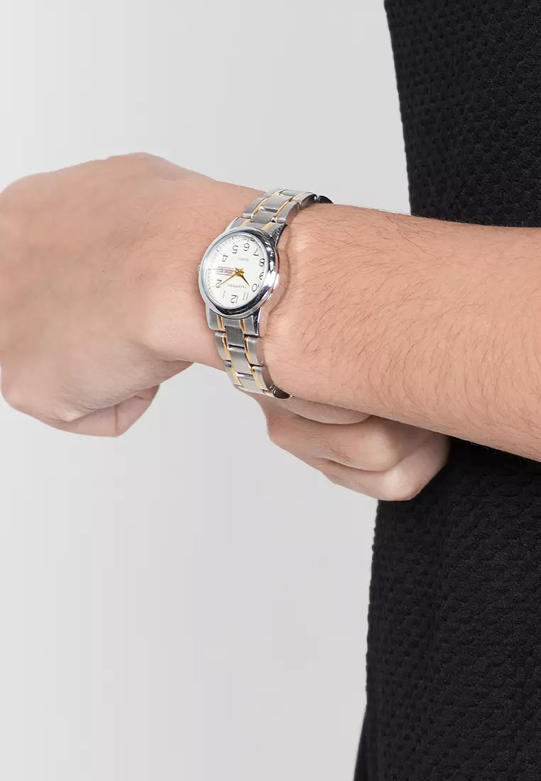 Analog Watch 20122260-Two Tone - Gold Dial