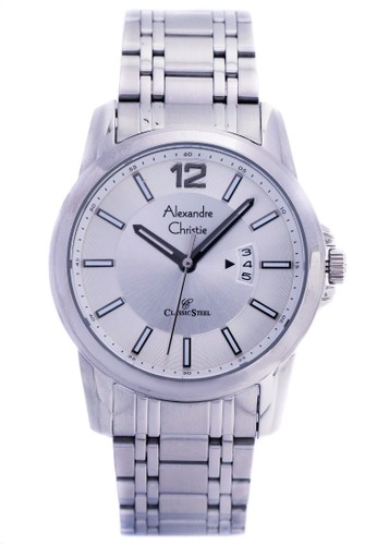 Jual Alexandre Christie Alexandre Christie Jam Tangan Pria Silver Stainless Steel 8325 Mdbsssl Original Zalora Indonesia
