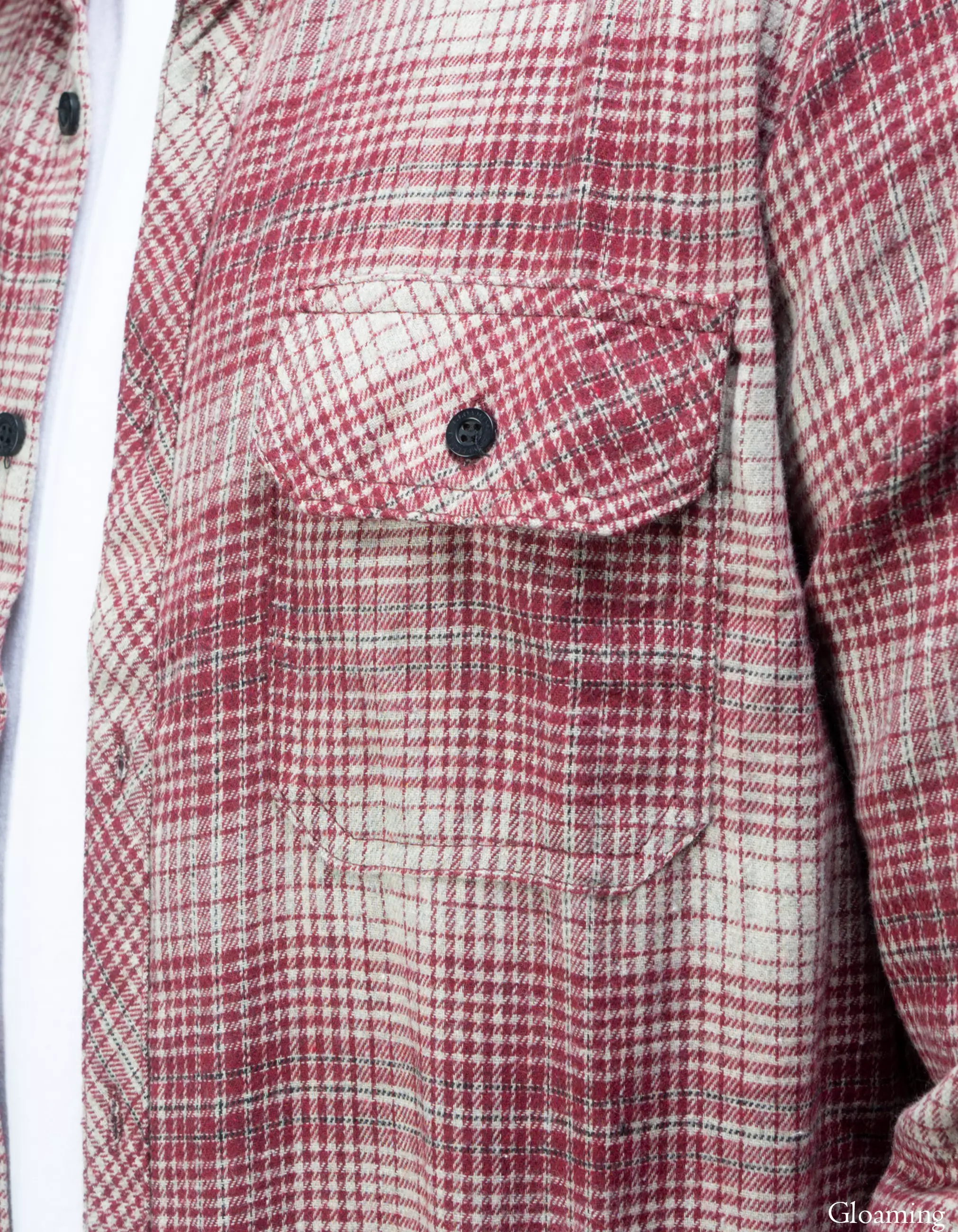 Gloaming Kemeja Flanel Veterano Panjang Aquila Pria