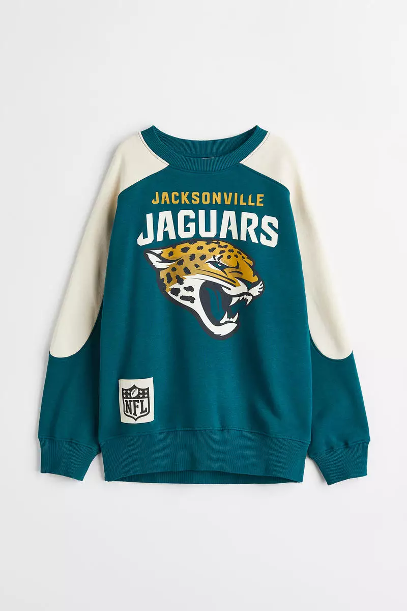 H&M+ Printed T-shirt - Dark grey/Jacksonville Jaguars - Ladies