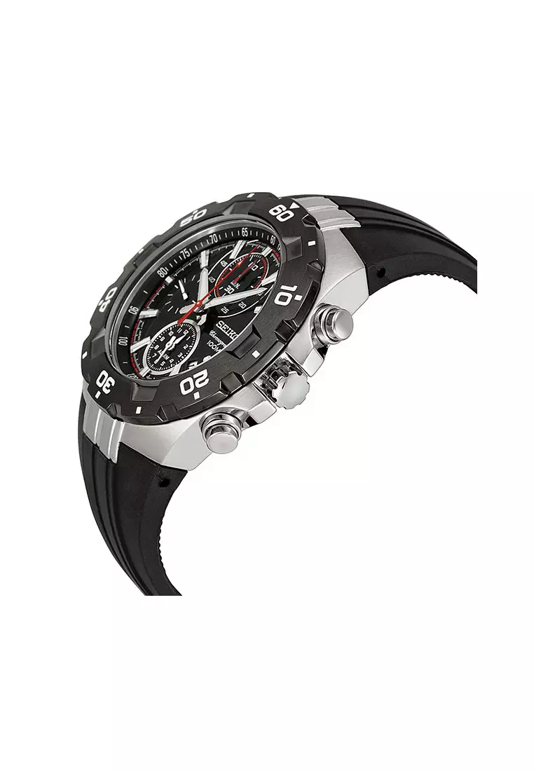 Jam Tangan Pria Seiko SNAD35-2 Strap Karet Hitam