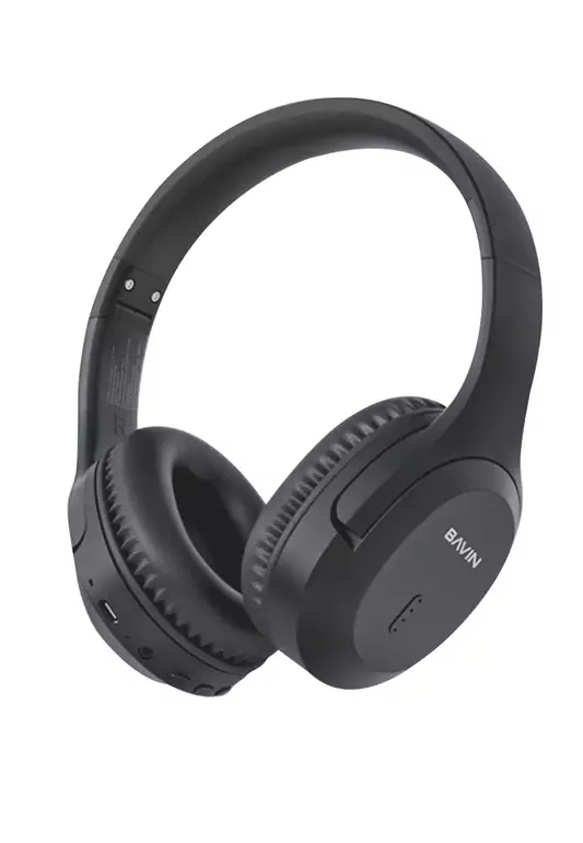 BH50 Bluetooth 5.3V Stereo Audio Sounds Built-In Microphone w/ Long lasting Battery Headset
