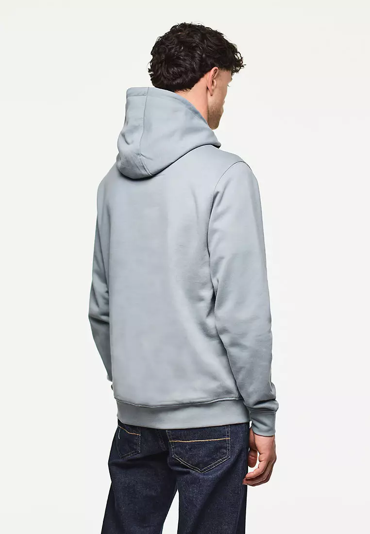 MENS PORPOISE RIBBE BADGE HOODIE