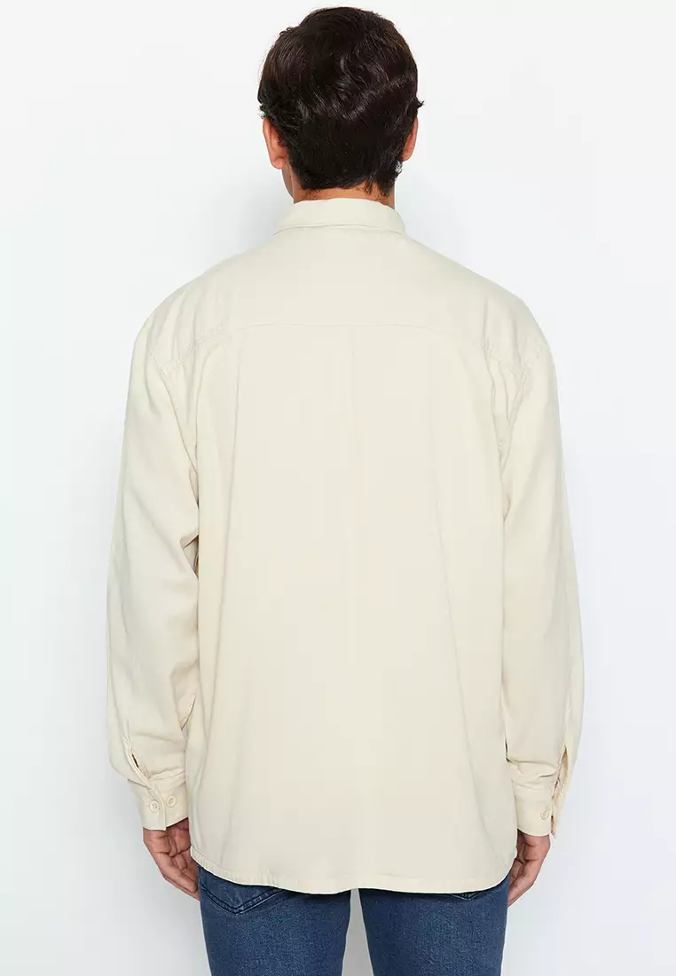 Label Appliqued Shirt