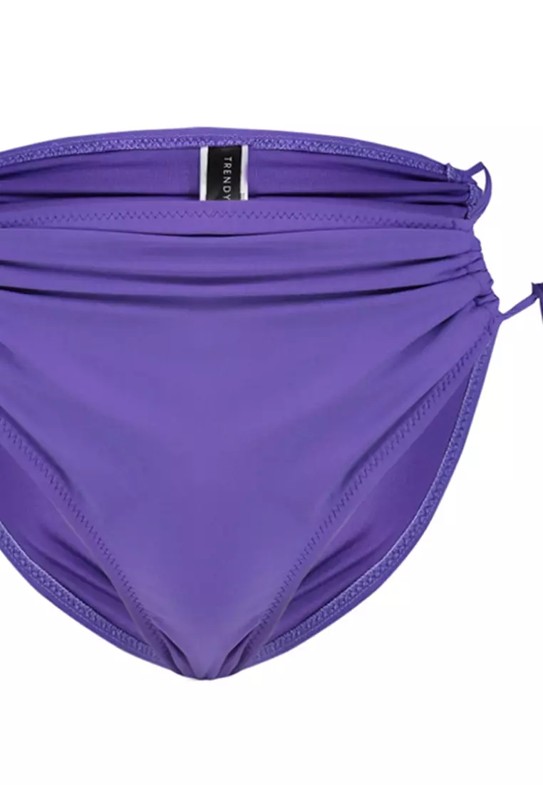 High Waist Bikini Bottom with Regular Leg