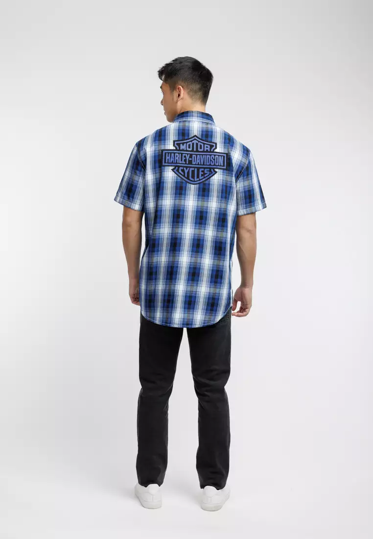 Harley-Davidson Bar & Shield SS Plaid Shirt