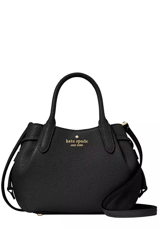 Dumpling Mini Satchel Bag in Black KI859