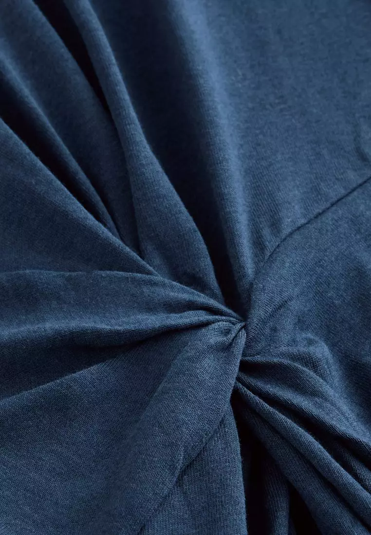 Jersey Twist T-Shirt Summer Dress