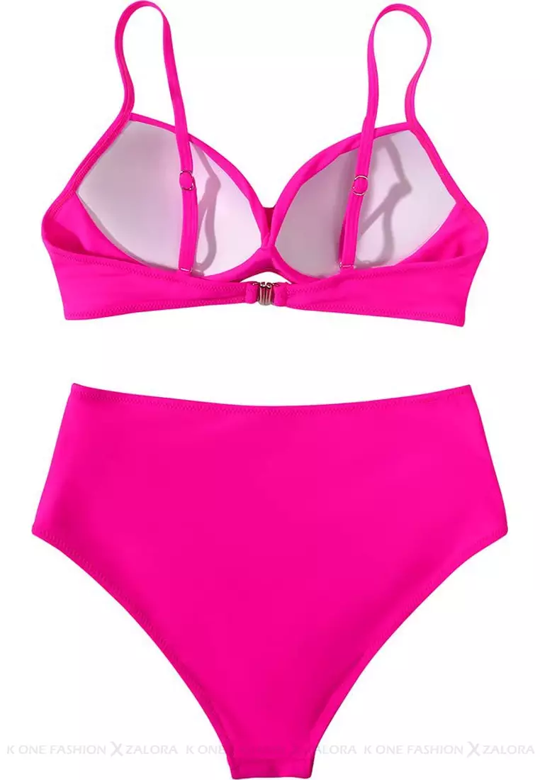 (2pcs)Sexy Suspender Bikini Swimsuit