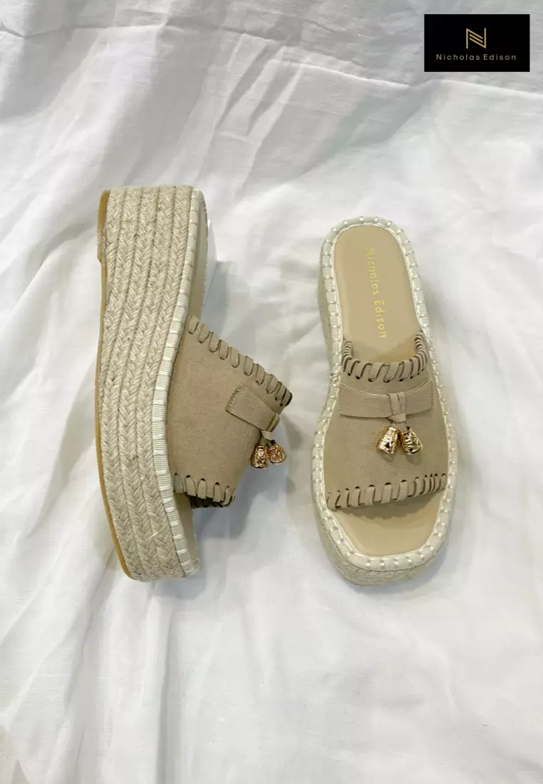 Wedge Rhea Beige