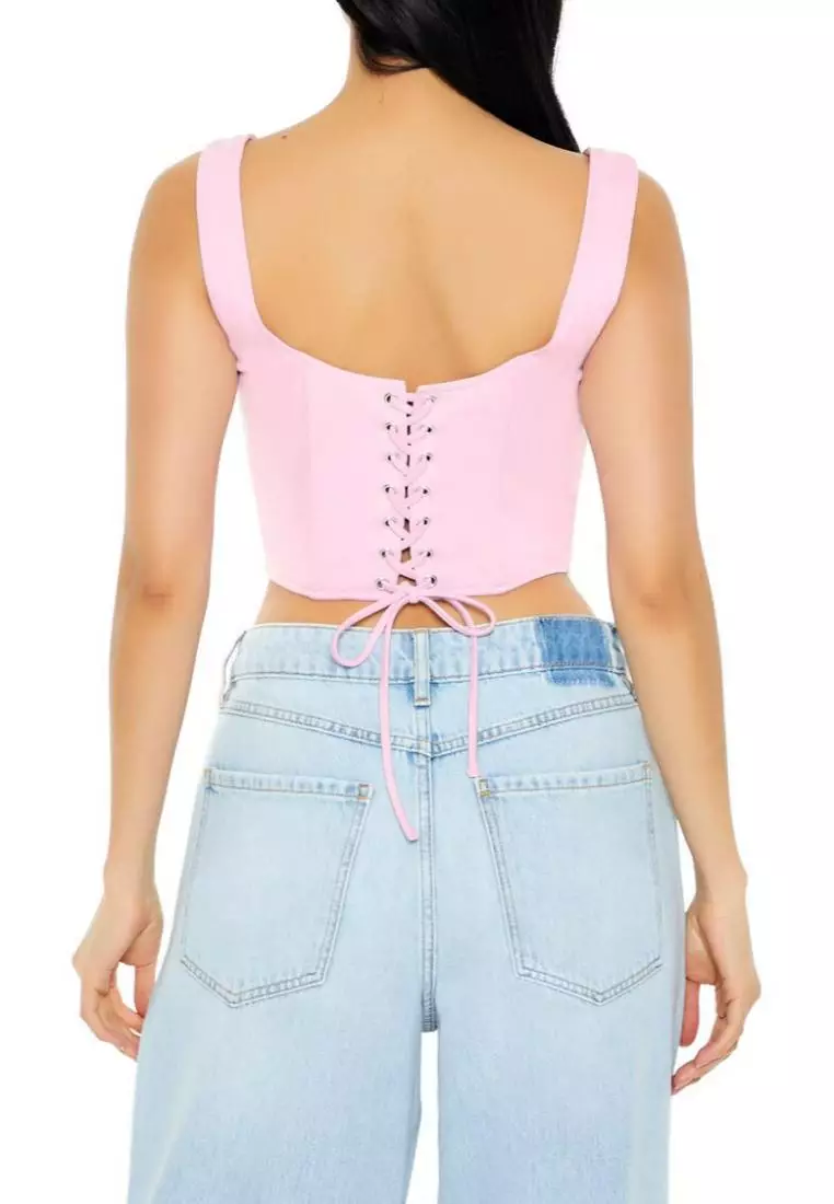 Corset belt forever 21 top