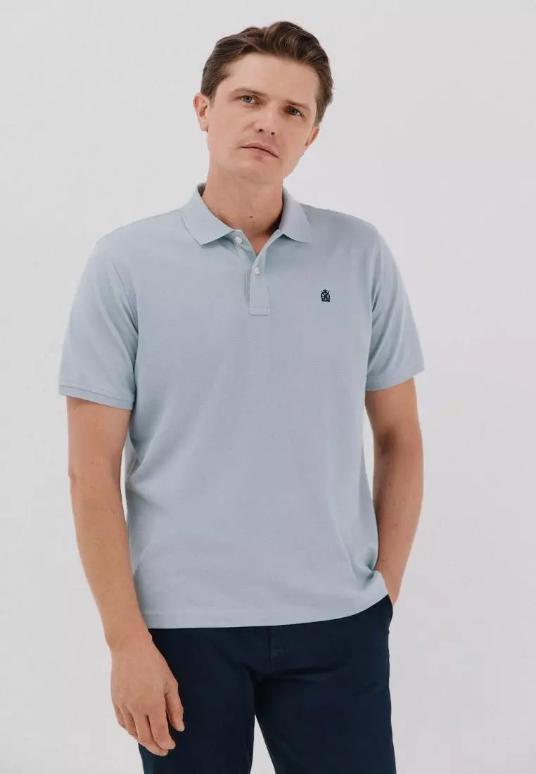 Basic Piqué Polo Shirt