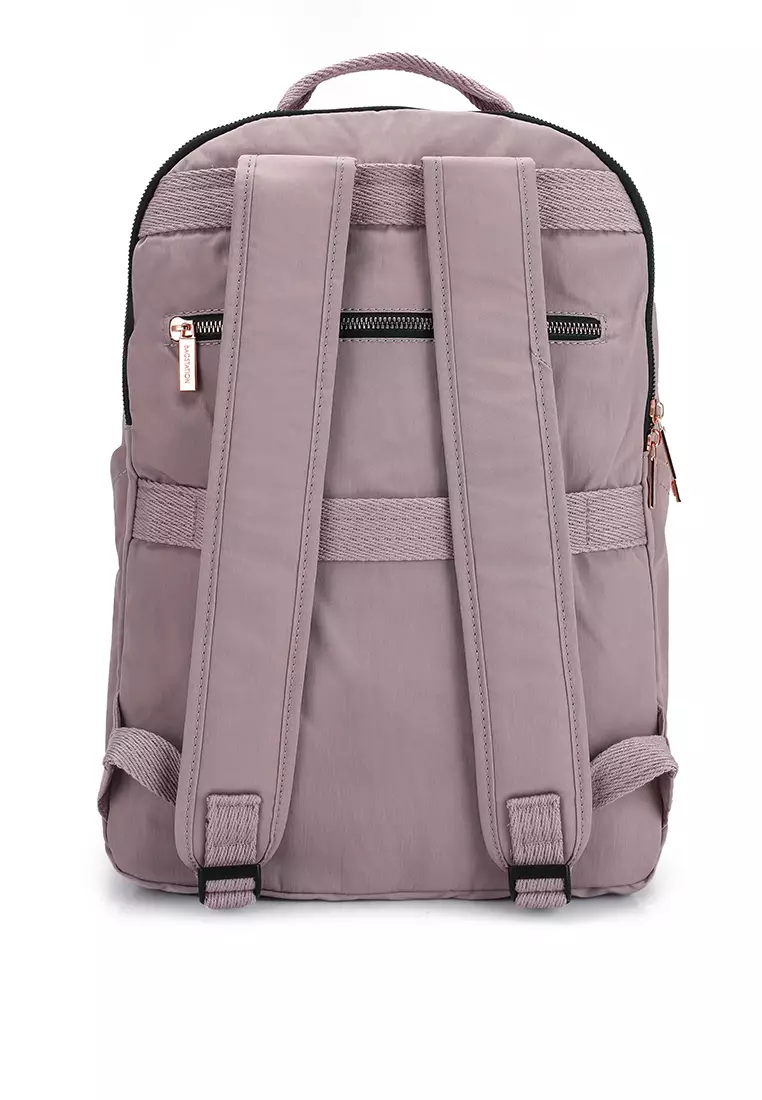 Rose Gold Series Crinkle Nylon Backpack