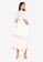 H&M white Tiered Chiffon Dress D9B21AAB9C2D3DGS_2