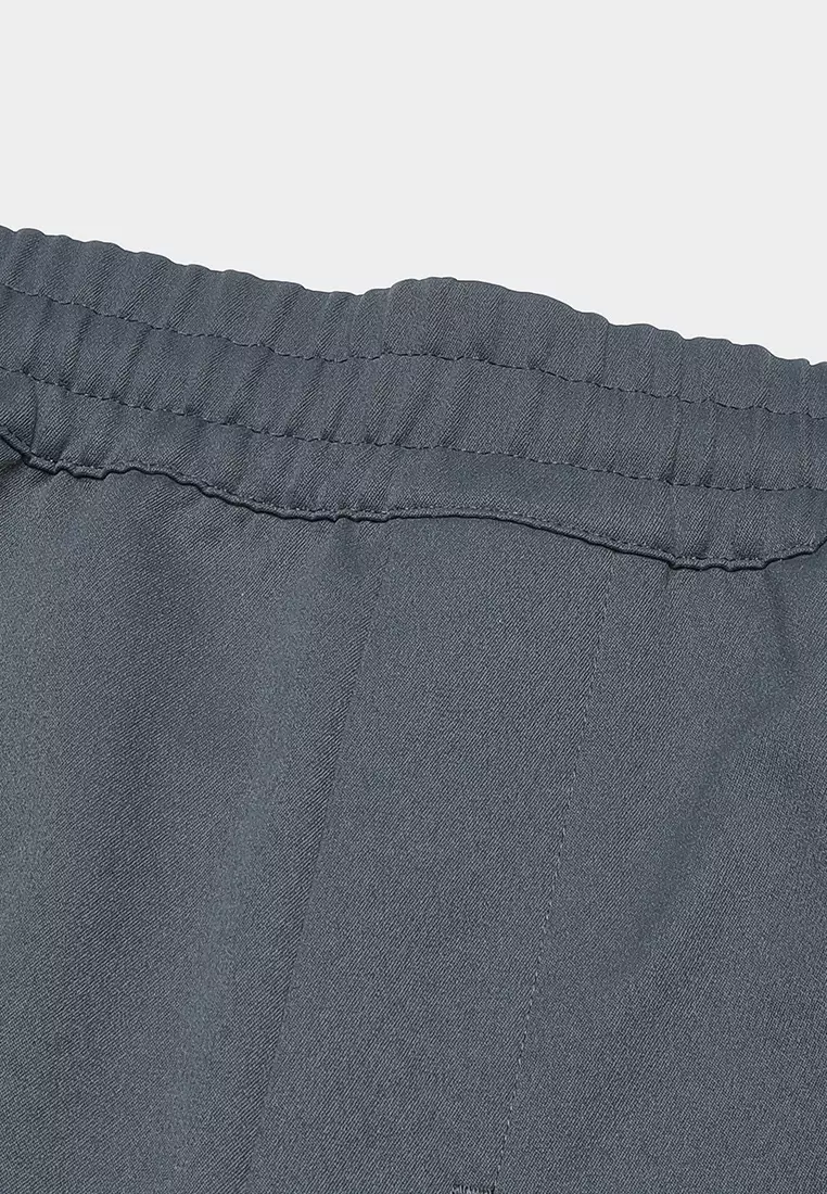 FILA CORE WHITE LINE HERITAGE Men's Woven Pants in Gray