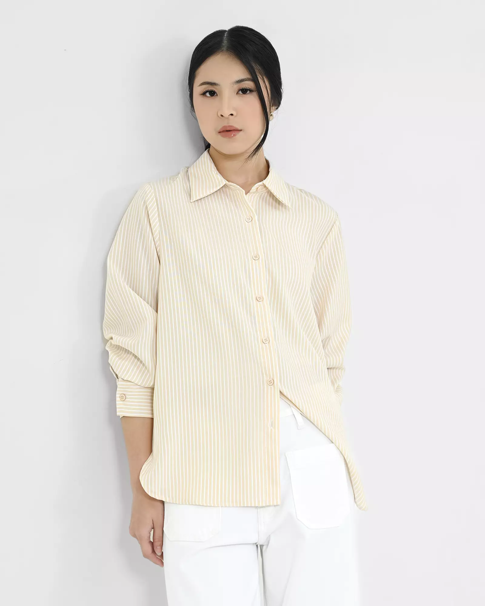 Geulis.id NOVA SHIRT - BEIGE