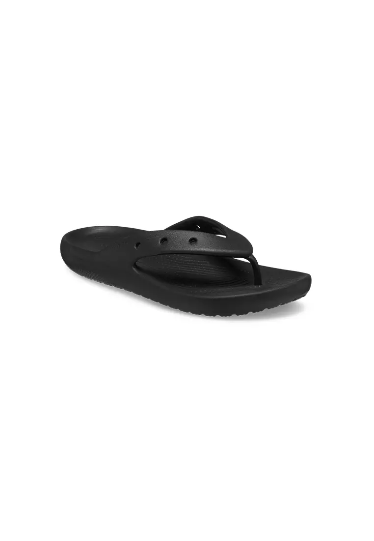 Discount on Crocs  shoes - SKU: Classic Flip V2 In Black
