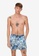 Only & Sons blue Ted Swim Flower Shorts 1391AUS0962B3BGS_1