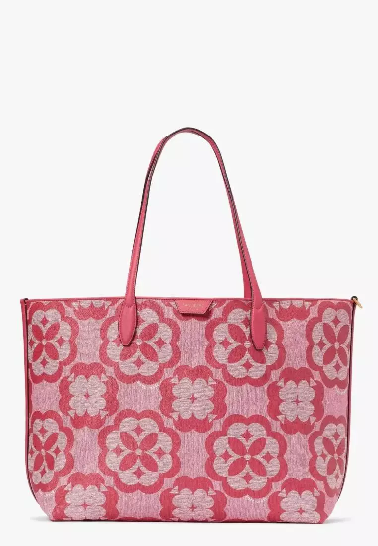 Jual Kate Spade Kate Spade Sutton Spade Flower Monogram Coated Canvas ...