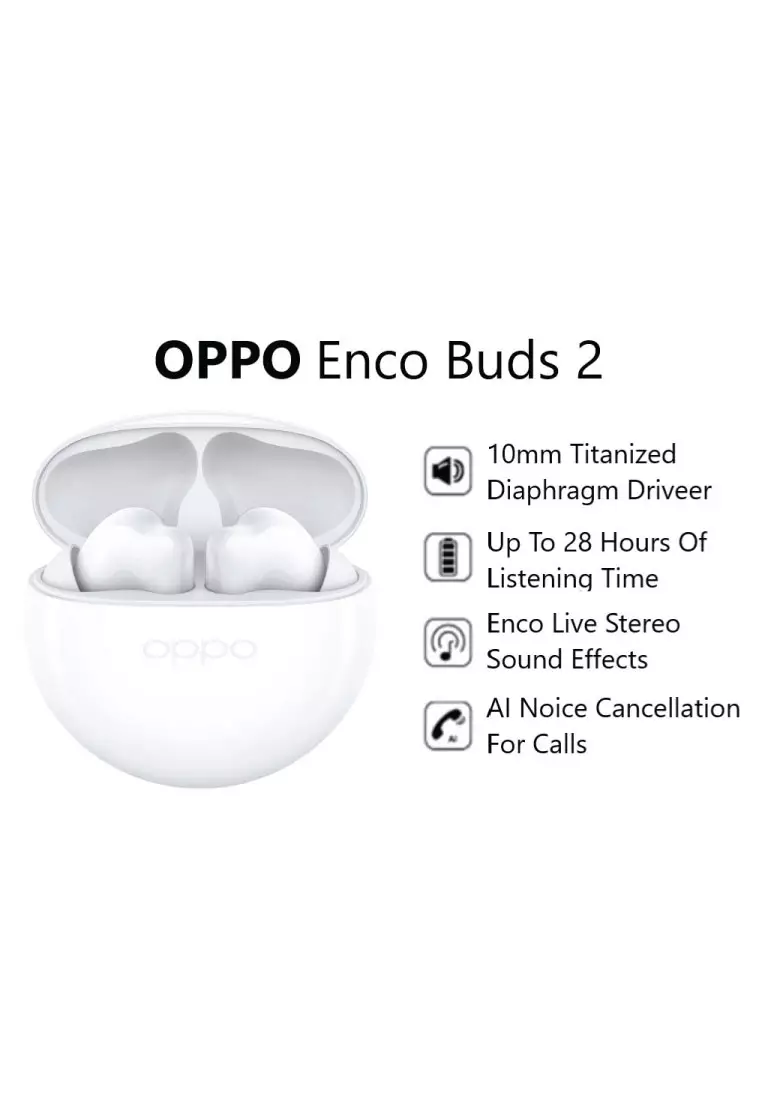 OPPO Enco Buds Bluetooth True Wireless in Ear Earbuds(TWS) with