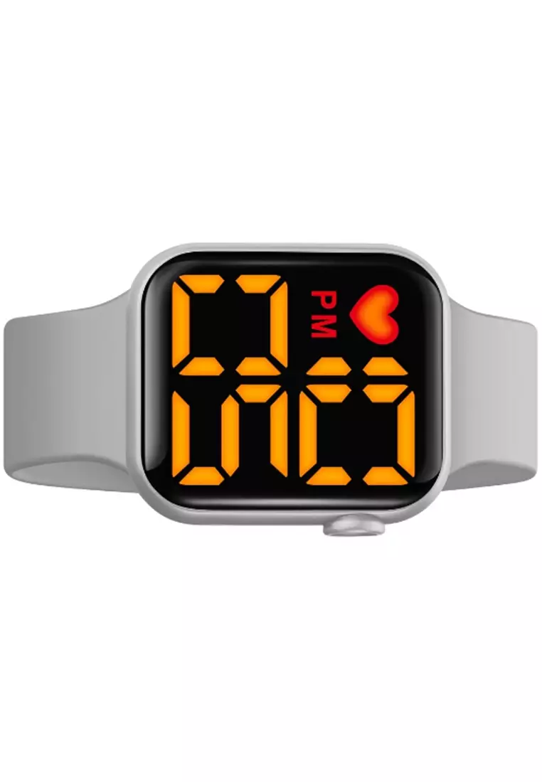 Jam Tangan Digital Pria Waterproof Many Function Strap Tali Material PU Silicone BY86 ORIGINAL