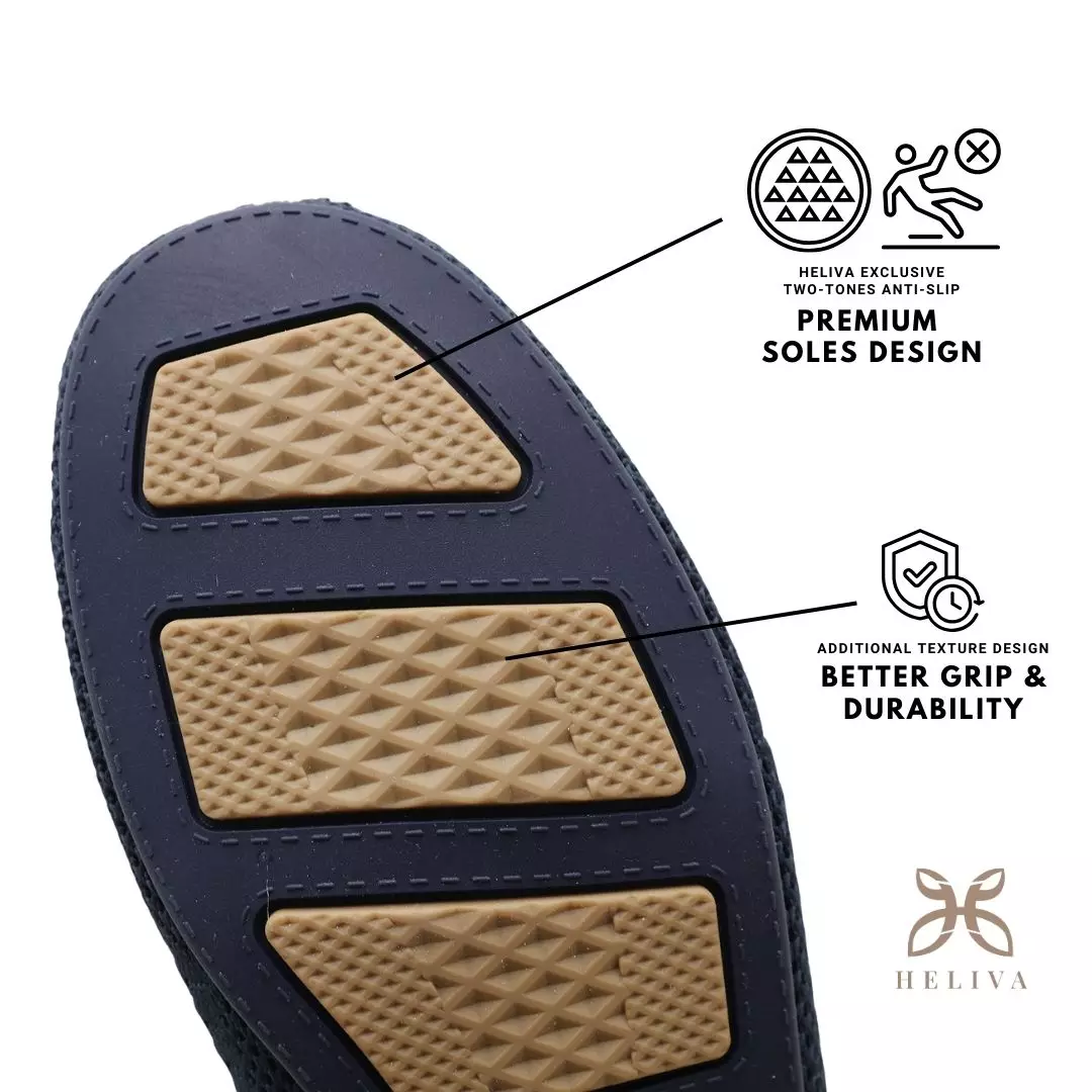 Heliva Valencia Loafers Bow Women Shoes Knitted