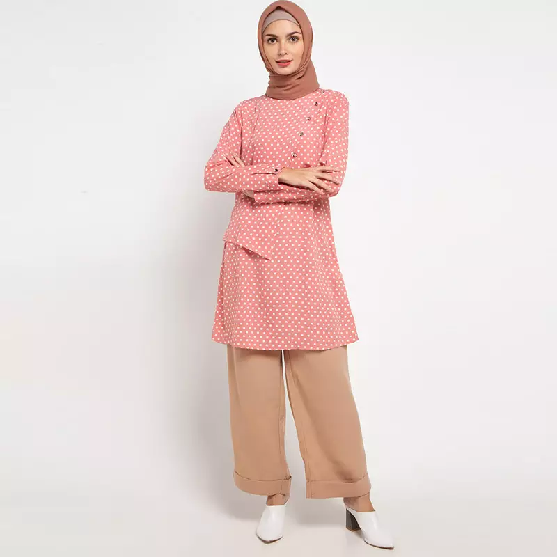 Kirvi Tunic In Pink Print