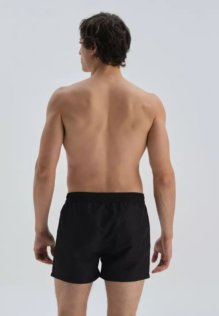 Mens black short swim on sale shorts