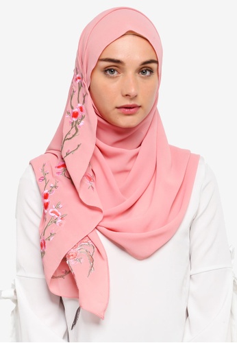 Zalora Hijab Buy Najjah Shawl Sulam Online ZALORA  Malaysia